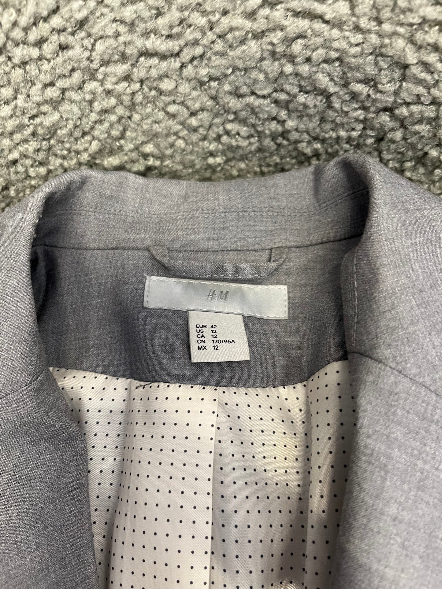 Grey skirt suits