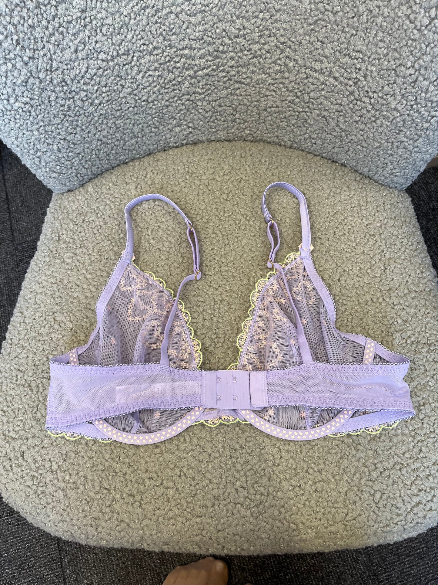 Purple lingerie set